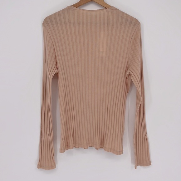 Vince Ribbed Knit Long Sleeve Sweater Women’s Size XL New with tags!